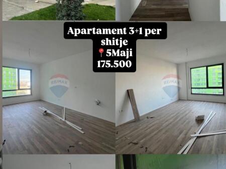 SHITET APARTAMENT 3+1+2 TEK 5 MAJI!