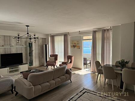 Luxury apartment 3+1+3 with sea view for sale in Saranda