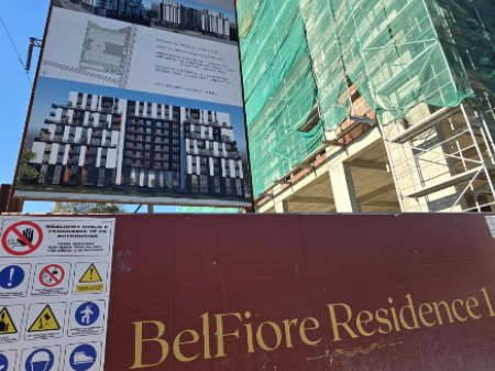  Shitet Apartament 2+1 – Belfior  : Paskuqan, Rezidenca Belfior