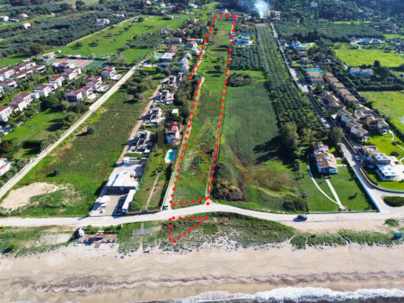 TERRENO COSTIERO IN VENDITA – ALMYROS, CORFÙ SETTENTRIONALE, GRECIA