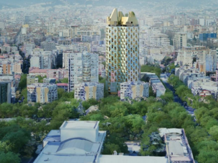  Shitet Apartament 1+1 – Bazaar Gate, Qendër Tiranë