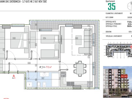  Green Residence – Kamëz  Rotonda di Bathore, vicino all'Università Agraria
