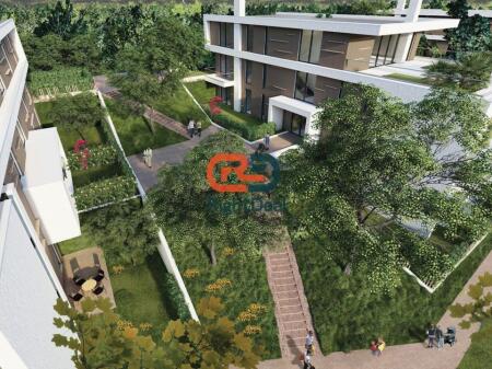Al Tulipan Residence, Appartamento 1+1 in Vendita, Con Veranda E Cortile !