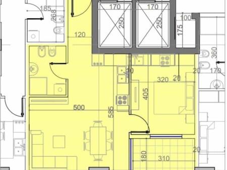 Appartamento In Vendita 1+1 A Paskuqan (ID B110529) Tirana