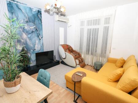 Super 2+1+2 apartment for rent with view of the Botanical Garden is given for rent