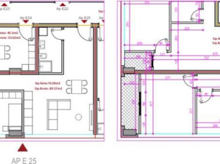 VENDESI APPARTAMENTO 2+1 VIA 5 MAJI 148.000 EURO