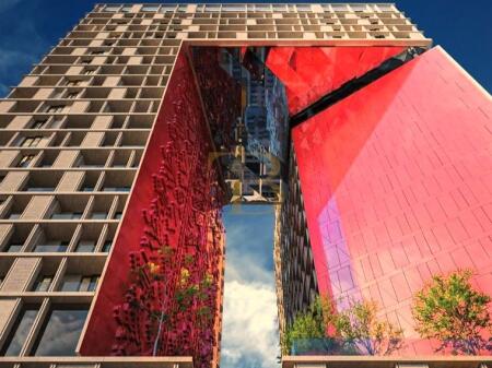  Appartamento 1+1 in vendita a United Tower, Comune di Parigi. 198,500€