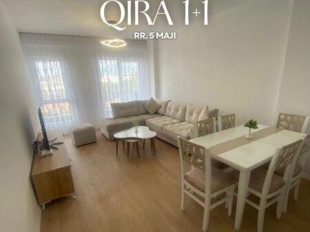 Jepet me Qira Apartament 1+1  Rruga 5 Maj, Tiranë