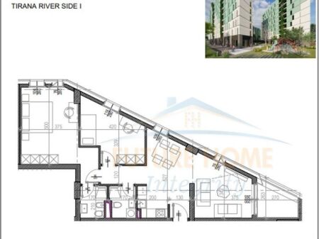 VENDESI APPARTAMENTO 2+1 PRESSO RIVERSIDE RESIDENCE
