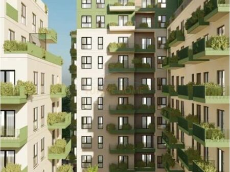 For sale, Apartment 1+1, Viva Complex, Tirana