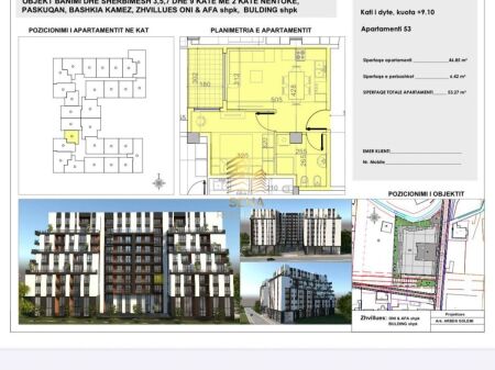 Shitet, Apartament 1+1+blk, Paskuqan – BelFiore Residence 1, 71.900 Euro