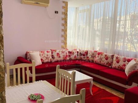 At 21-Dhjetori, a furnished 2+1 apartment is for rent. Price 600 Euro.
