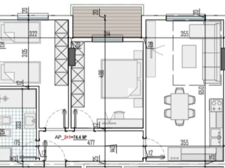 OCCASIONEPASKUQAN APPARTAMENTO 2+1 IN VENDITA!