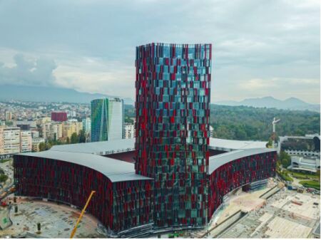 For Rent Apartment 2+1+2 at Air Albania Stadium at Elbasan Street
