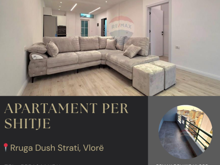 APPARTAMENTO 1+1 IN VENDITA – VICINO ALLA PALESTRA DI LOTTA, VLORA
