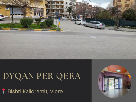  SHOP FOR RENT – BISHTI I KALLDËRIMIT, VLORË