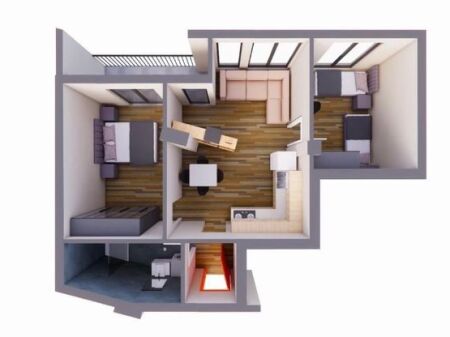  SUPER RAST - SHITET APARTAMENT 2+1+ parkim – Rruga e Dibrës (fazë grope)
