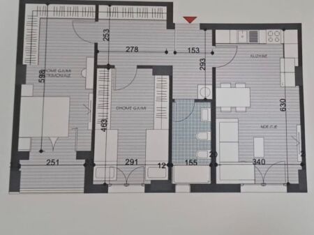 OCCASIONE KAMEZ APPARTAMENTO 1+1 IN VENDITA!