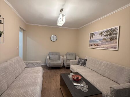  Apartment 2+1 for Rent  Myslym Shyr   3rd Floor, existing building  Area: 93.7 m²  Price: 80,000 Leke / Month