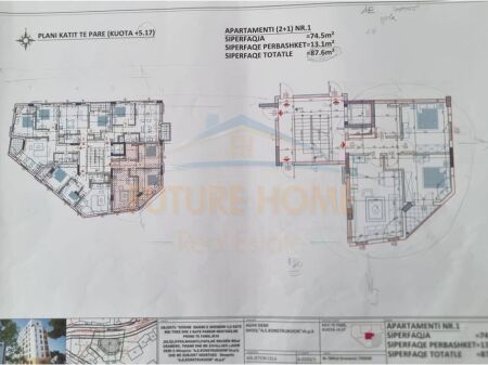 Vendita, Appartamento 2+1, scuola Mihal Grameno