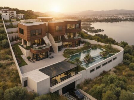 ESCLUSIVA VILLA IN VENDITA CON ARCHITETTURA UNICA A TIRANA