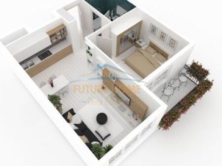 In vendita, Appartamento 1+1, Ali Dem, Tirane.