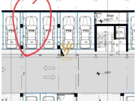 PARKING SPACE FOR SALE ON DERVISH HEKALI STREET 31,000 EURO