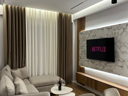 Apartment 1+1 for rent OxA Fresk Residence (Dalip Topi St.) 45,000 Leke