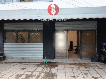 Empty shop for rent   Location: "Kol Indromeno" Street 1 min from "TV Klan" & European University - 3 min from "Brryli"