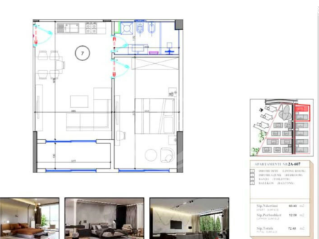 Appartamento 1+1 in vendita – Residenza Liburna