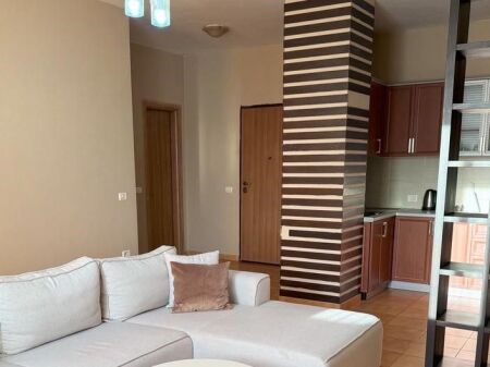 We rent out a 1+1 apartment with parking space, at "Rruga e Barrikadave", Tirana!