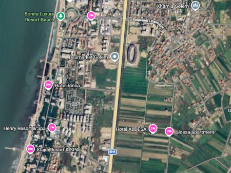  MEGA OPPORTUNITÀ DI SVILUPPO A GOLEM – VICINO ALL'AUTOSTRADA, 1000 m DAL MARE 