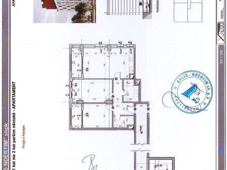 Appartamento 2+1+2 in vendita a Square 21, Via Kavaja, Tirana.