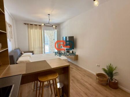 In Dhermi, At Sofo Duni Complex, Studio Apartment Totally Invested, With Parking Space !!