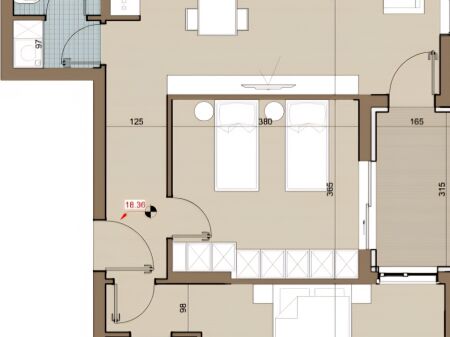 FOR SALE 1+1 APARTMENT IN THE KAMZA AREA