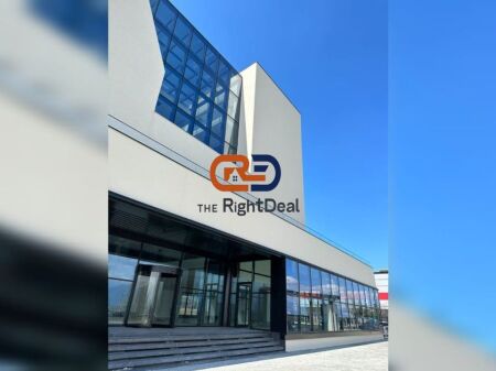 On the Tirana-Rinas National Road, Industrial Object for Rent!!