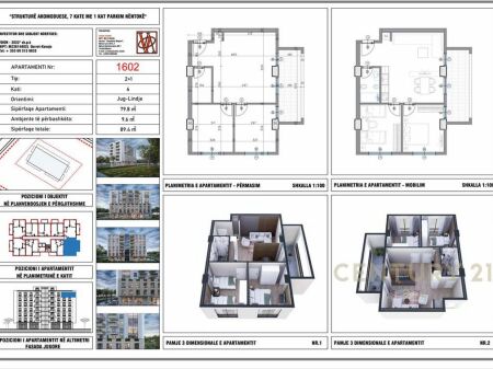 VENDESI APPARTAMENTO 2+1 PRESSO LA RESIDENZA DION A QERRET