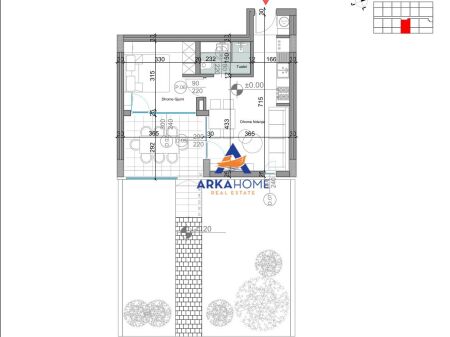 SHITET APARTAMENT 1+1+ BALLKON "DURRES , HAMALLAJ" 205.000 EURO