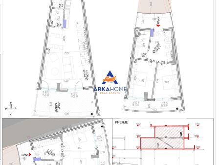 VILLA ATTACCATA IN VENDITA 2 PIANI "FARKE" 246.662 EURO