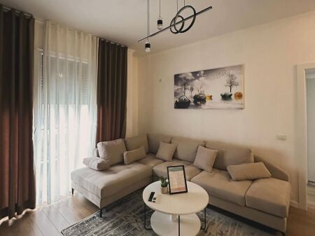 Apartment 1+1 for rent  Address: 5 Maji  Furnished  1st floor  Price 500 thousand lek  Extra parking 100 thousand lek