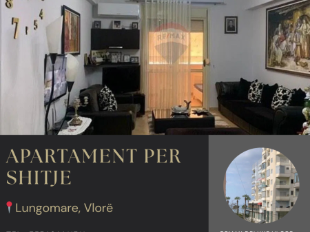 Appartamento 2+1 con Garage in Vendita a Lungomare, Vlorë