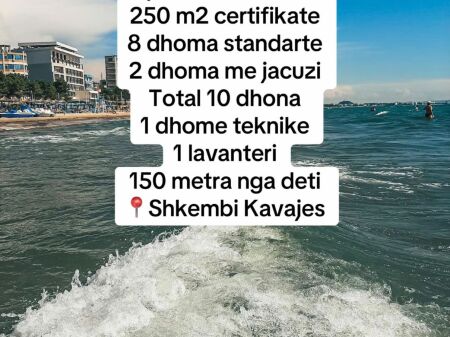 OCCASIONE, HOTEL IN VENDITA, SHKEMBI I KAVAJES