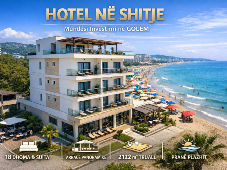 Hotel in vendita a Golem – Opportunità ideale di investimento vicino alla costa !