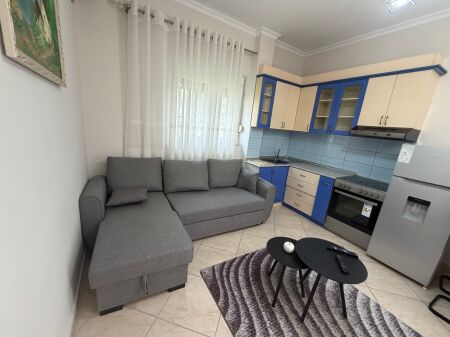1+1,furnished at the American villas, Elbasan street, price 400 euro