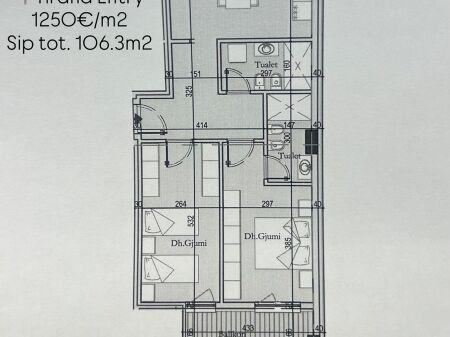 appartamento in vendita a Tirana ingresso ex dogana  più economico della società di costruzioni !!!