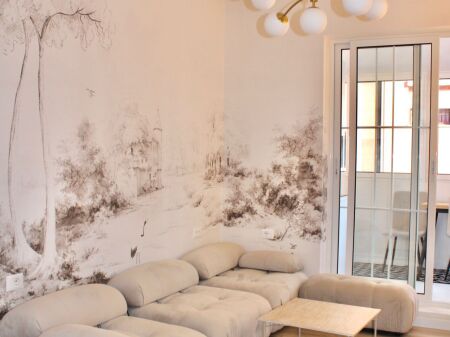 APARTMENT 2+1 FOR RENT IN THE BLOCK OF CAFE ROMA