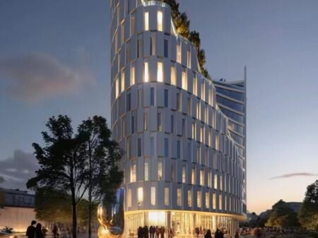 Ambiente per ufficio, dietro l'Hotel Dajti