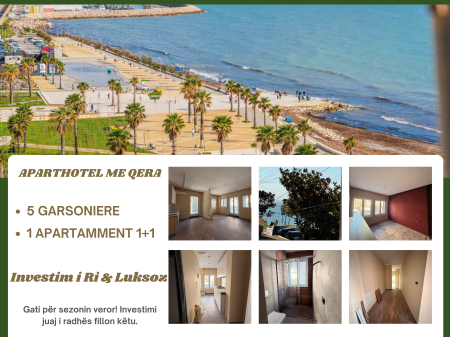 APARTHOTEL IN AFFITTO- OPPORTUNITÀ DI INVESTIMENTO A VOLLGA – DURRËS! 
