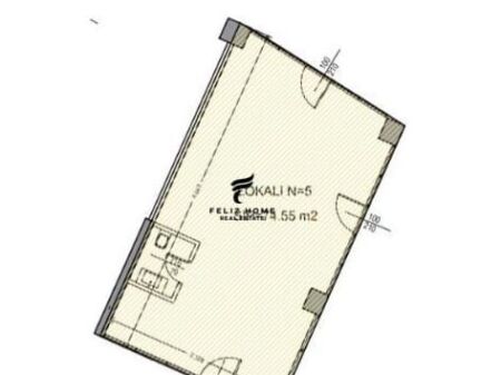 SHITET DYQAN 74 M2 YZBERISHT 450.000 EURO FH-59192