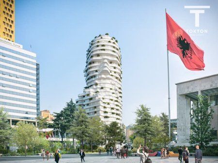 SHITET, APARTAMENT 2+1, SKANDERBEG BUILDING , QENDËR, TIRANË
